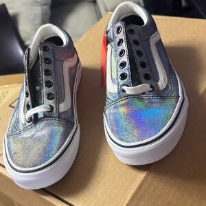 Vans Holographic Silver Sneakers